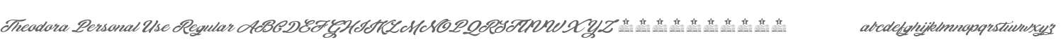 Theodora Personal Use Regular