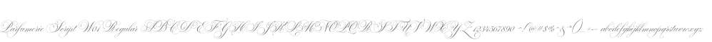 Parfumerie Script W01 Regular