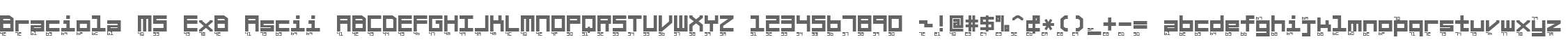 Braciola MS ExB Ascii