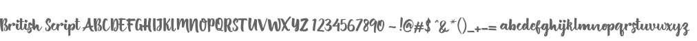 British Script