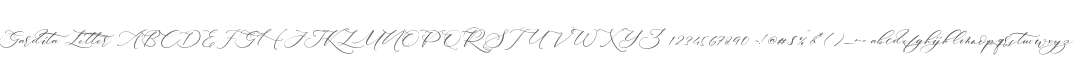Gardita Letter