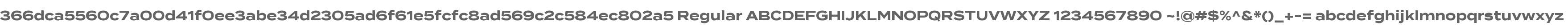 366dca5560c7a00d41f0ee3abe34d2305ad6f61e5fcfc8ad569c2c584ec802a5 Regular