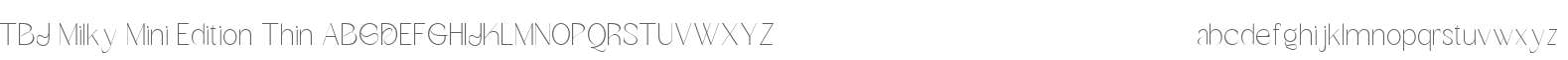 TBJ Milky Thin