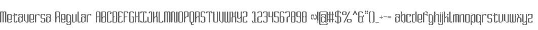 Metaversa Regular