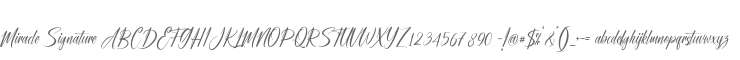 Miracle Signature