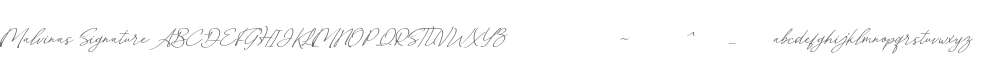 Malvinas Signature