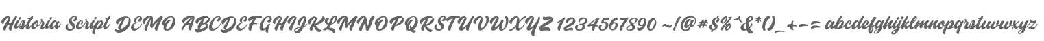 Historia Script DEMO