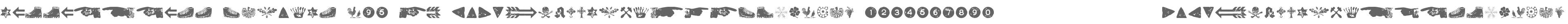 Letterpress Symbols W95 Rg