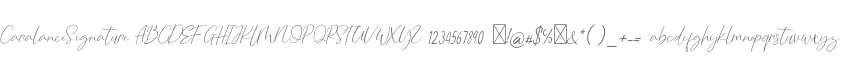 CaralanceSignature