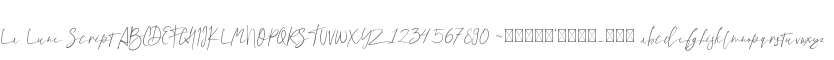 La Lune Script