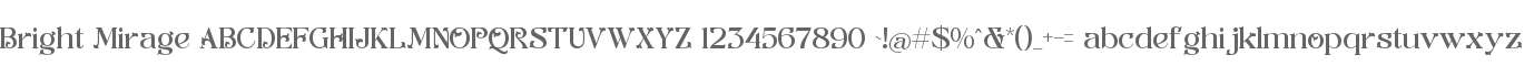 Bright Mirage