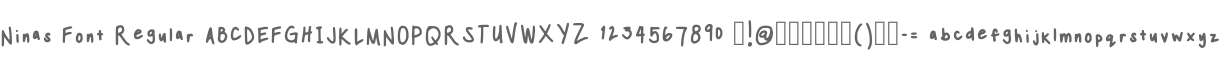 Ninas Font Regular