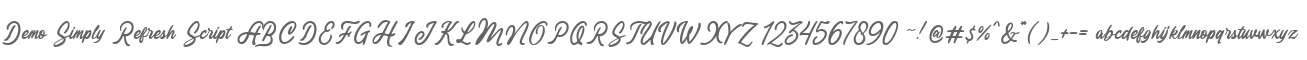 Demo Simply Refresh Script