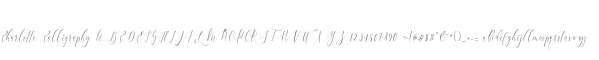 Charlotte Calligraphy
