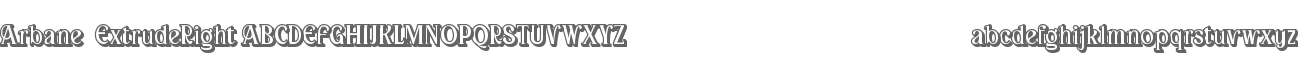 Arbane Extrude Right Demo