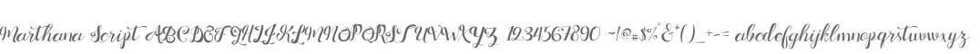 Marthana Script