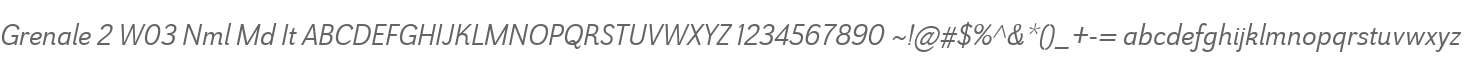 Grenale 2 W03 Nml Md It