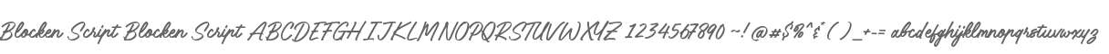 Blocken Script