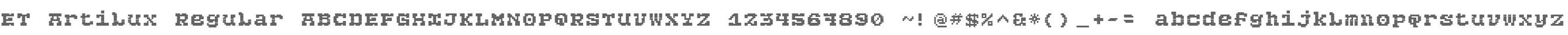 ET Artilux Regular