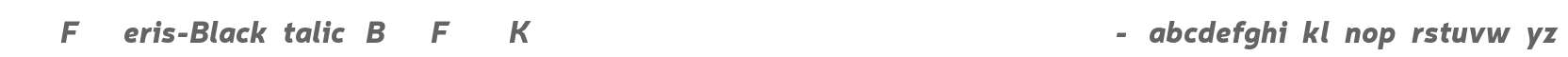WRHJFA+Neris-BlackItalic