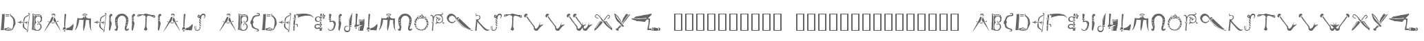 DeBalmeInitials