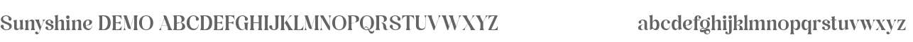 Sunyshine DEMO