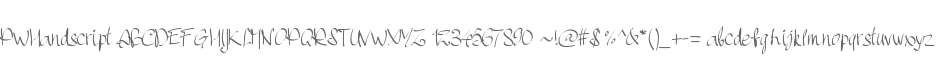 PWHandscript