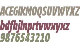 Georama Extra Condensed ExtraBold Italic