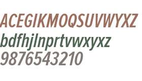 Proxima Nova Extra Condensed Semibold Italic