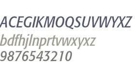 Formata Condensed Italic