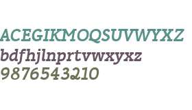 Karlo Serif W00 Bold Italic