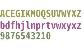 Gen Jyuu Gothic Monospace Bold