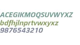 Quitador Sans W01 Bold Italic