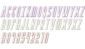 Y-Files 3D Italic