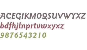 ITC Goudy Sans Bold Italic