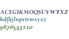 Humana Serif ITC Std Bold Italic