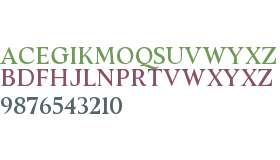 Monthy Ordinals Serif DEMO