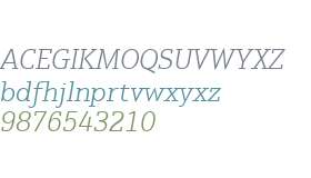 Justus Pro Light Italic