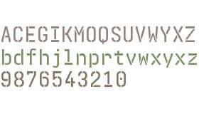 Realtime Stencil Test Semibold