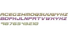 New Cyborg Halftone Italic