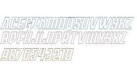Splashpoint Outline Italic