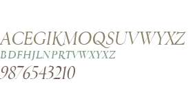 Throhand W01SC Italic