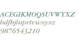 ITC Garamond LT Book Italic