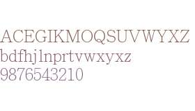 AR Roman1 Latin Light