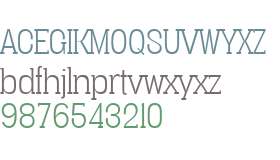 Vacer Serif W00 Light