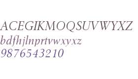 Gmuender Antiqua W00 Italic