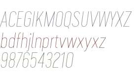 Cervino Thin Neue Italic