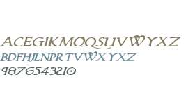 Woodgod Expanded Italic
