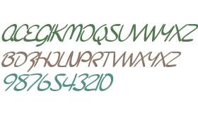 SF Burlington Script SC Bold Italic V1 V1