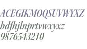 Kepler Std Semibold Condensed Italic Display